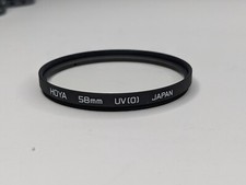 58mm Hoya UV 0 Filter - Premium - Made in Japan