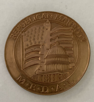 Republican Majority MEDAL MCMXCVII Challenge Coin R7