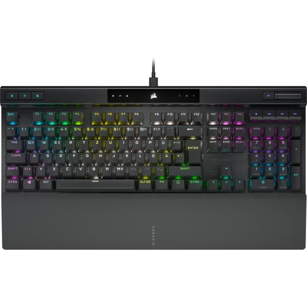 Corsair K70 RGB PRO tastiera USB QWERTZ Tedesco Nero