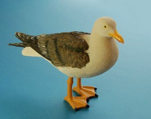 Adorno/Figura - Resina - DE PIE - GAVIOTA (Pájaro/Marino/Vida Silvestre) - 22cm - Imagen 7 de 8
