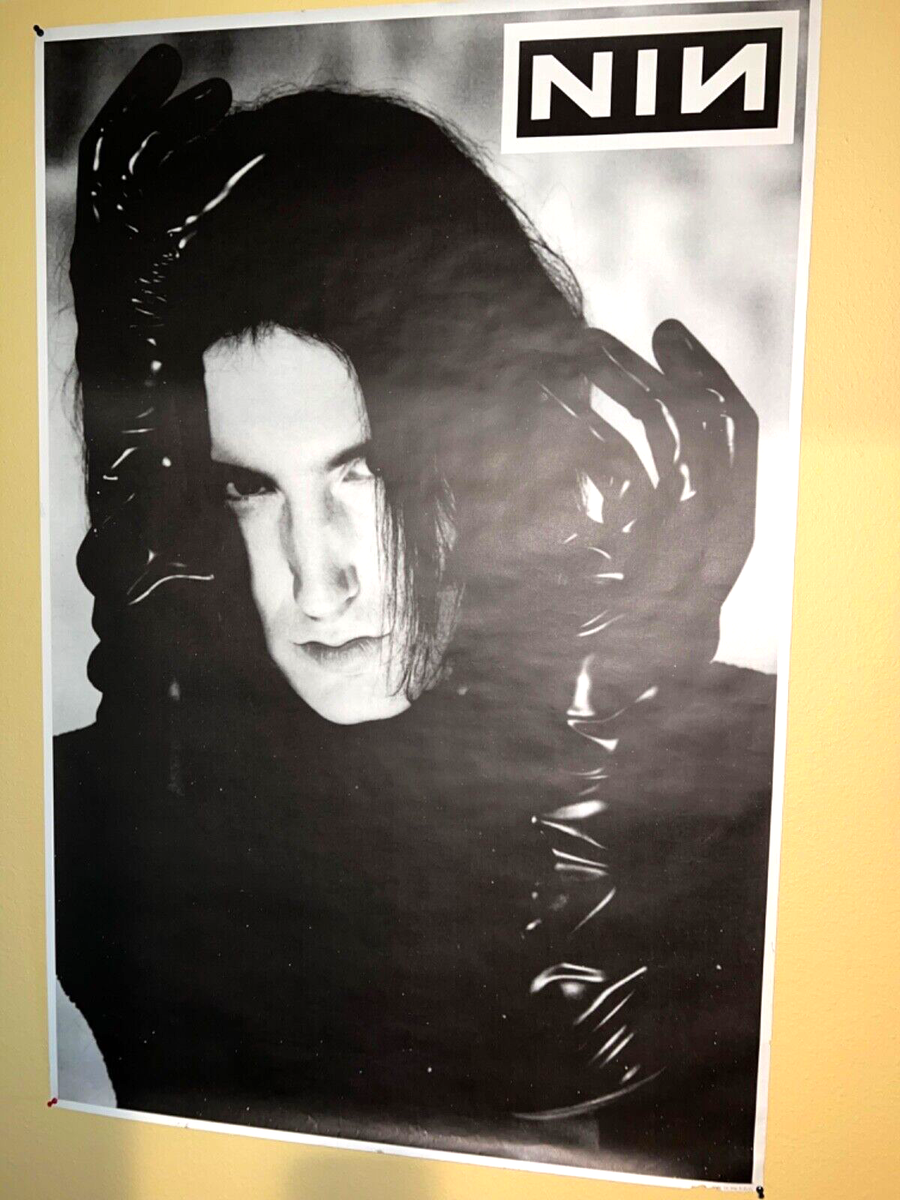Rare Nine Inch Nails Downward Spiral Subway Poster 60