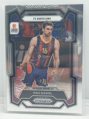 Pau Gasol 2023-24 Panini Prizm Turkish Airlines EuroLeague Basketball # 13