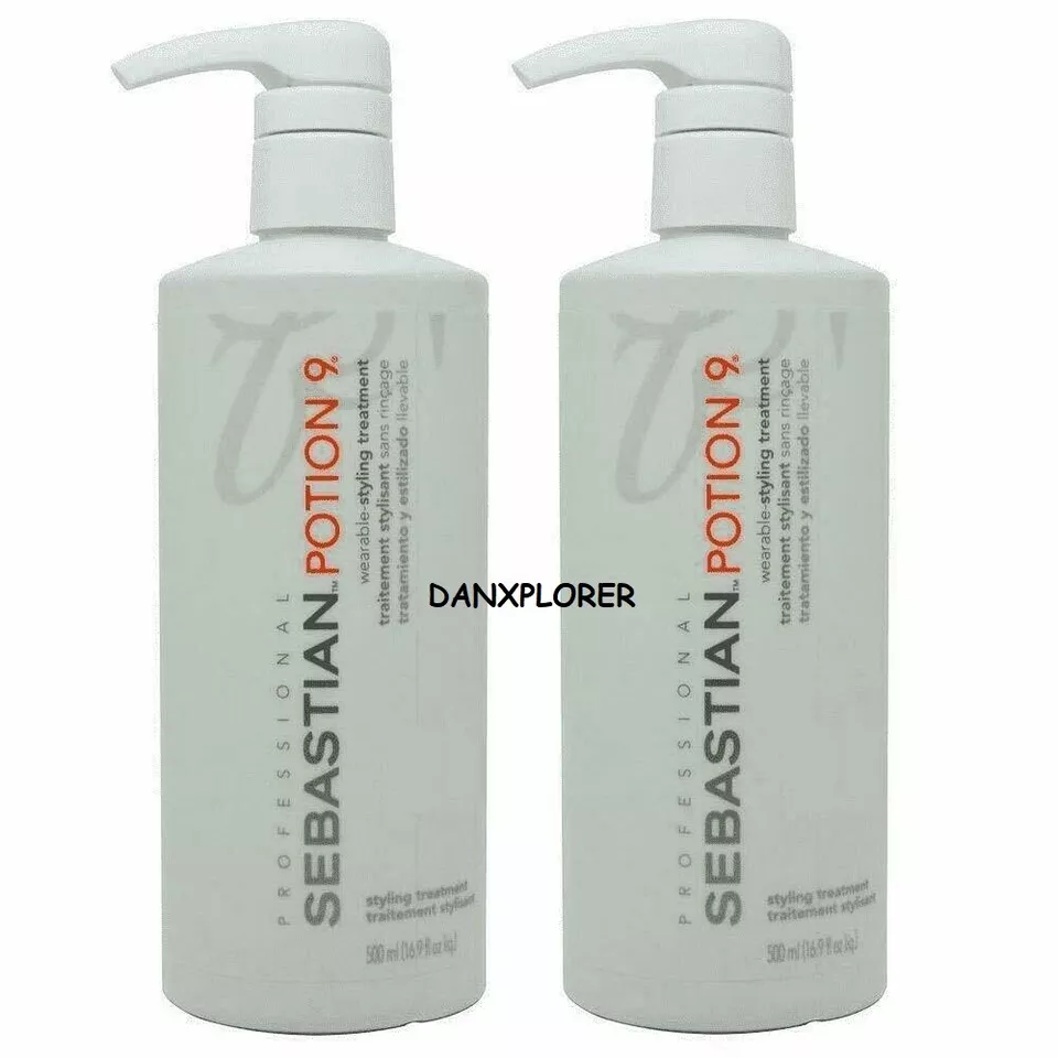PACK 2 - Sebastian Potion 9 Tratamiento de peinado 16,9 oz./ 500 ml MÁS FRESCO Foto 3 de 3