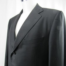 Ermenegildo Zegna Suit Jacket Blazer 54 R Slim Fit Jacket Saks Fifth Ave Label