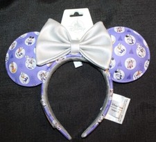 New Disney Parks Loungefly 100th Anniversary Minnie Headband Ears Mickey Frien