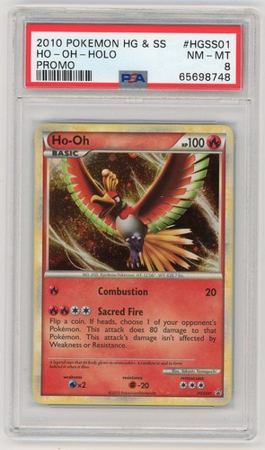 Ho-Oh graded PSA 8 for sale on eBay