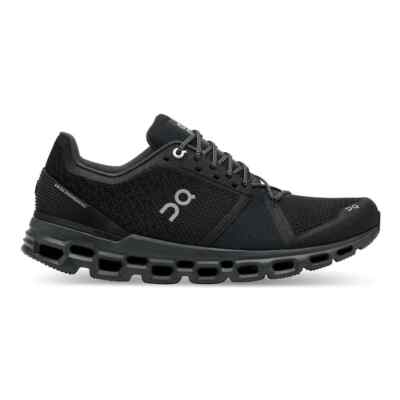 On Z5082* Mens Black Cloudstratus Running Shoes Size US 8.5 EU 42