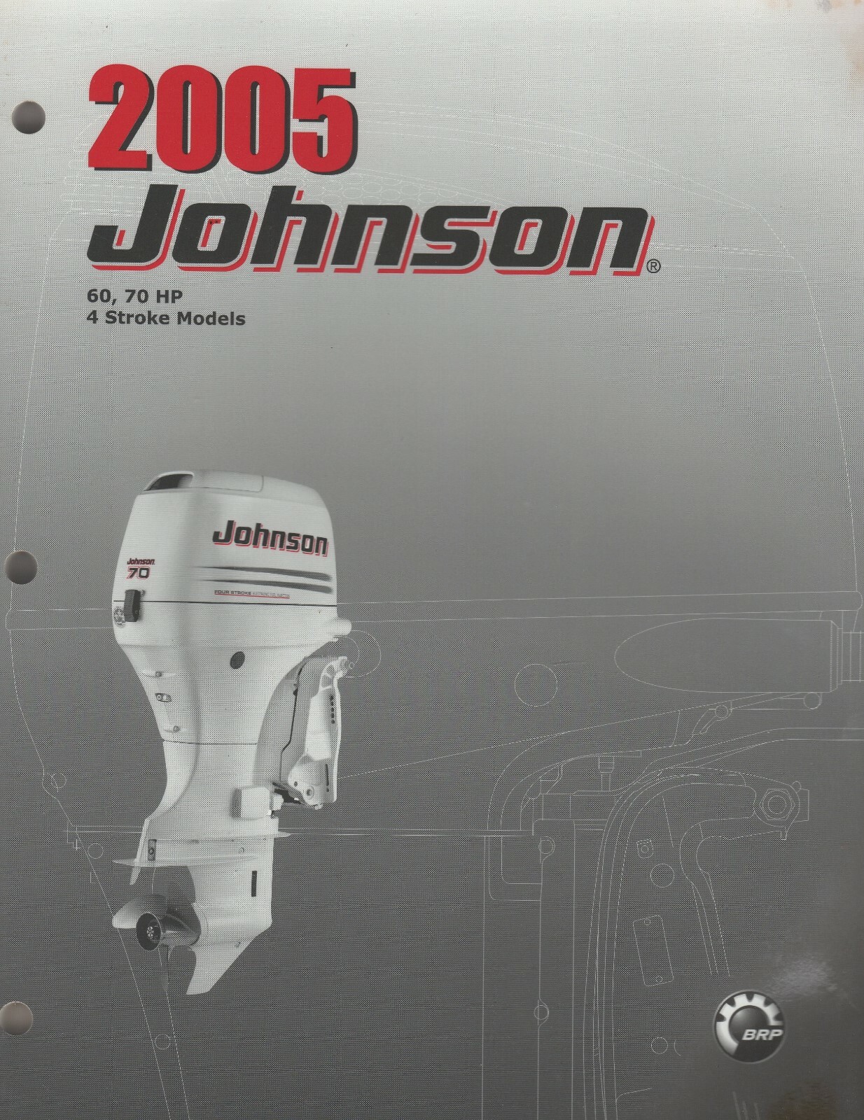 2005 JOHNSON OUTBOARD 4 STROKE 60 & 70 HP SERVICE MANUAL 5005996 (250) | eBay