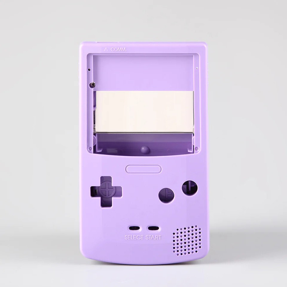 One Color Pixel Shell Nintendo Gameboy Color Laminated 2.0 Retro Pixel IPS Trimmed Ready ...