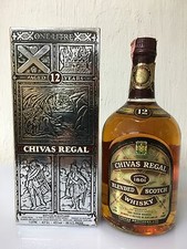 CHIVAS REGAL  12 years old  1litro 43% - 86 Proof Scotch Whisky Raro