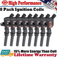 DG508 Ignition Coil 8 Pack For Ford F150 Expedition Lincoln 4.6L 5.4L V8 V10 US