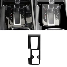 6Pcs Transmission Interior Piano Black Trim Cover Set For Honda Accord 2013-2017