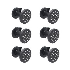 2-Inch Brass Shower Body Spray Jets with On Off Switch Round Showerhead Body ...