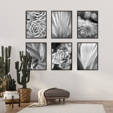 Black Basic Poster  Picture Wall Frame Home Office Decor 18" X 24" Set of 6