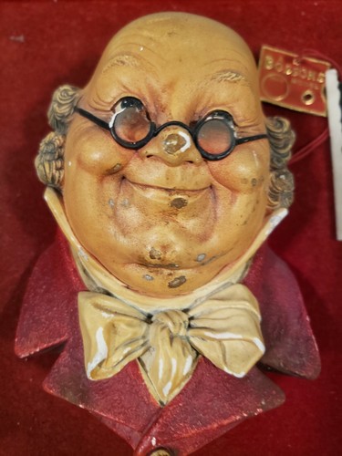 Bossons Congleton, England chalkware wall figurines, heads - Picture 49 of 209
