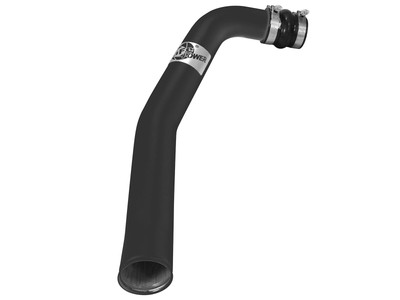aFe Power BladeRunner Hot Side Intercooler Charge Pipe-Black; 46-20098-B