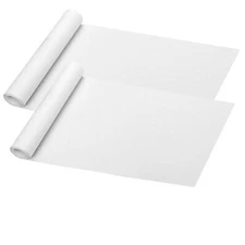 ZUEXT 9" x 33" Clear Skateboard Grip Tape Sheet 2 Pack, Clear,Transparent 