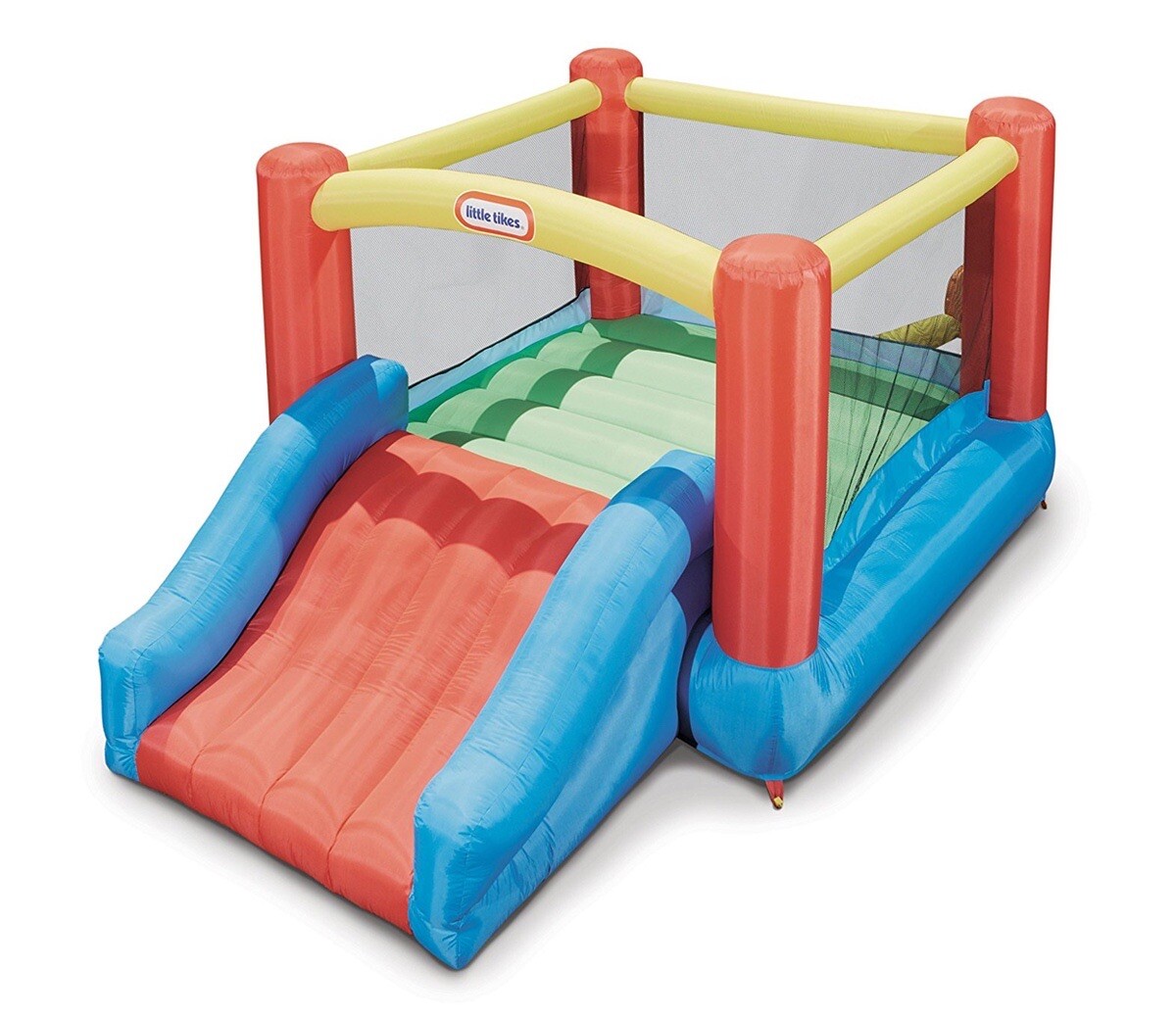 Little Tikes Jump 'N Slide Bouncer Bouncy Castle with Safety
