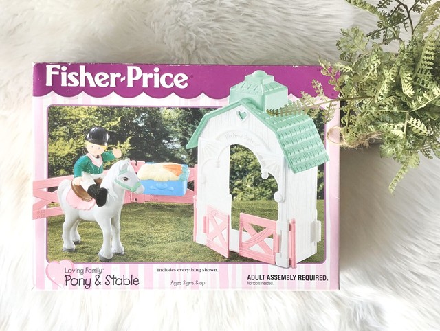 fisher price loving family horse stable