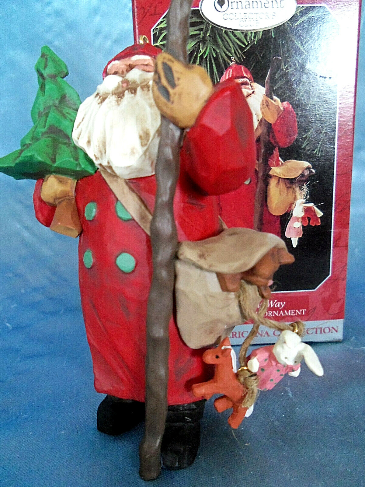 Hallmark Keepsake 1998 Making His Way 25th Anniversary Membership Ornament 1598