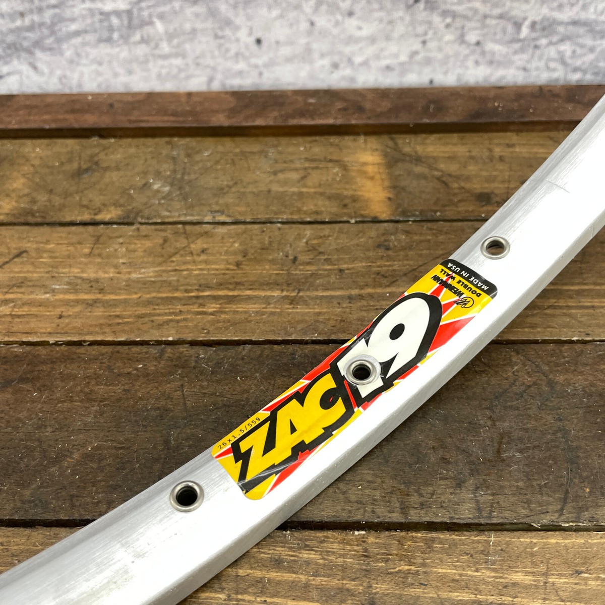 Zac 19 Rim 26 in NOS 32h Mountain Hoop 90s MTB 32 Hole OG Weinmann