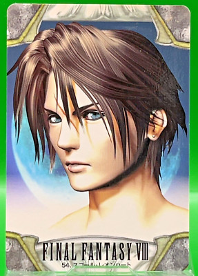 Squall Leonhart 54 Final Fantasy 8 FF Cards Bandai Carddass Square