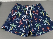 NWOT Chubbies The Neon Lights Classic Swim Trunks 5.5 Medium