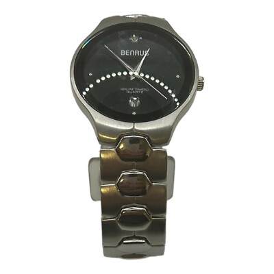 Vintage Benrus Genuine Diamond Quartz Men display picture 2