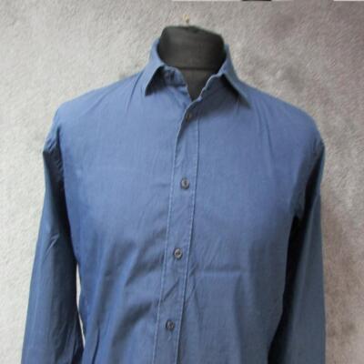 HERREN ZARA STRETCH LANGARM FORMELL / BÜRO HEMD GR. M REF (NC09761