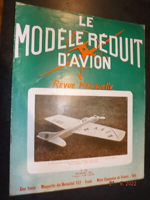 Revue MRA N°348 Avec Plan Encarté Canard N°10 - Occasion - Collection Vintage