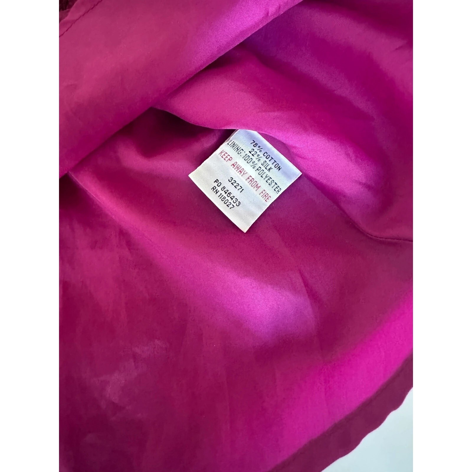 Mini Boden Purple Skirt age 9 - 10 years 22% silk image 4