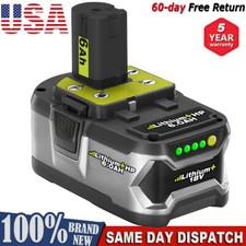 For RYOBI P108 18V One Plus High Capacity Battery 18 Volt Lithium-Ion New pack