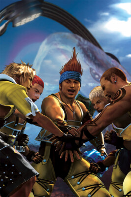 Final Fantasy X Console Games Wall Art Home Decor - POSTER 20x30