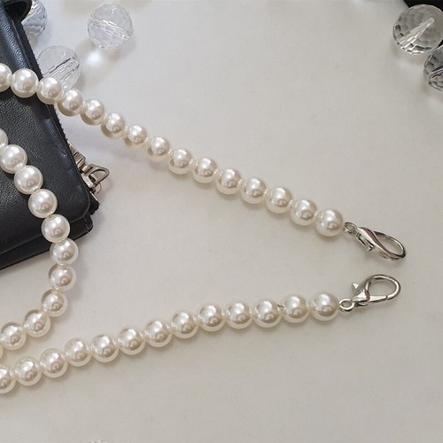 Korean Style Fashion Pearl Strap Pearl Belt For Shoulder Bag Replacement Strap - Photo 2/31