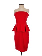 Mango Women Red Cocktail Dress XS
