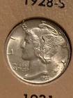 1931 Mercury Dime - Uncirculated BU - 90% Silver