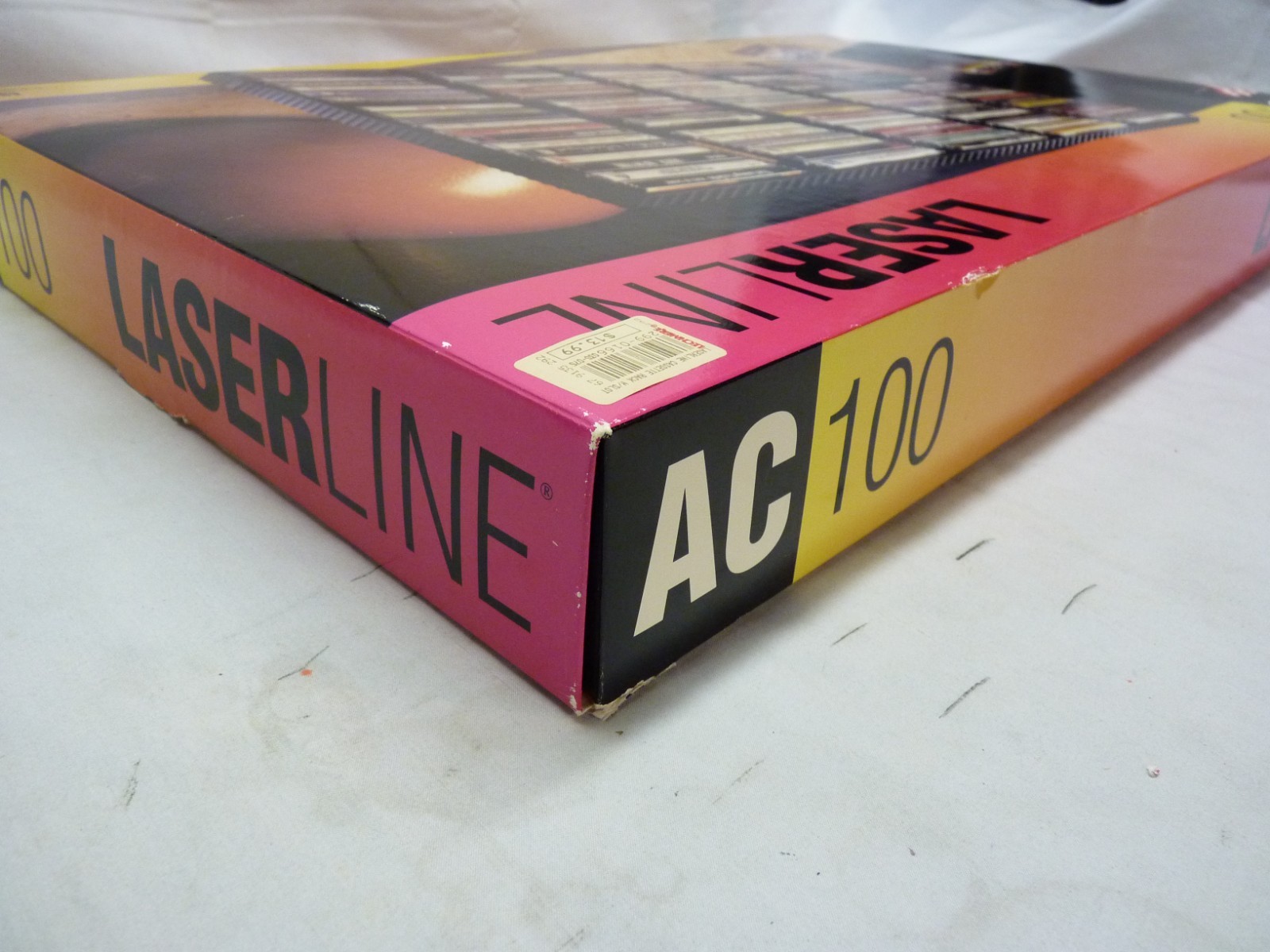 LASERLINE AC100 Audio Cassette Storage Rack NEW NEVER USED IN BOX Fast Shipping