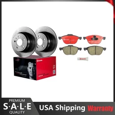 Brembo Front Brake Kit 300mm Disc Rotors & Ceramic Pad Set for Ford C-Max Escape