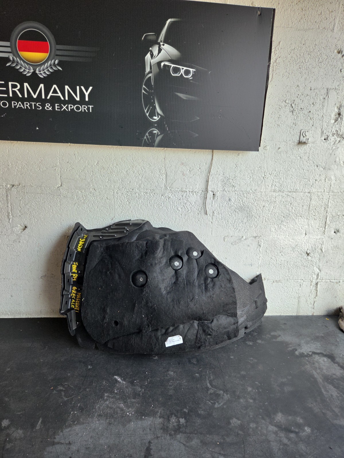 Maserati Grecale 2021-2025 Right Fender liner P/N 6701573810
