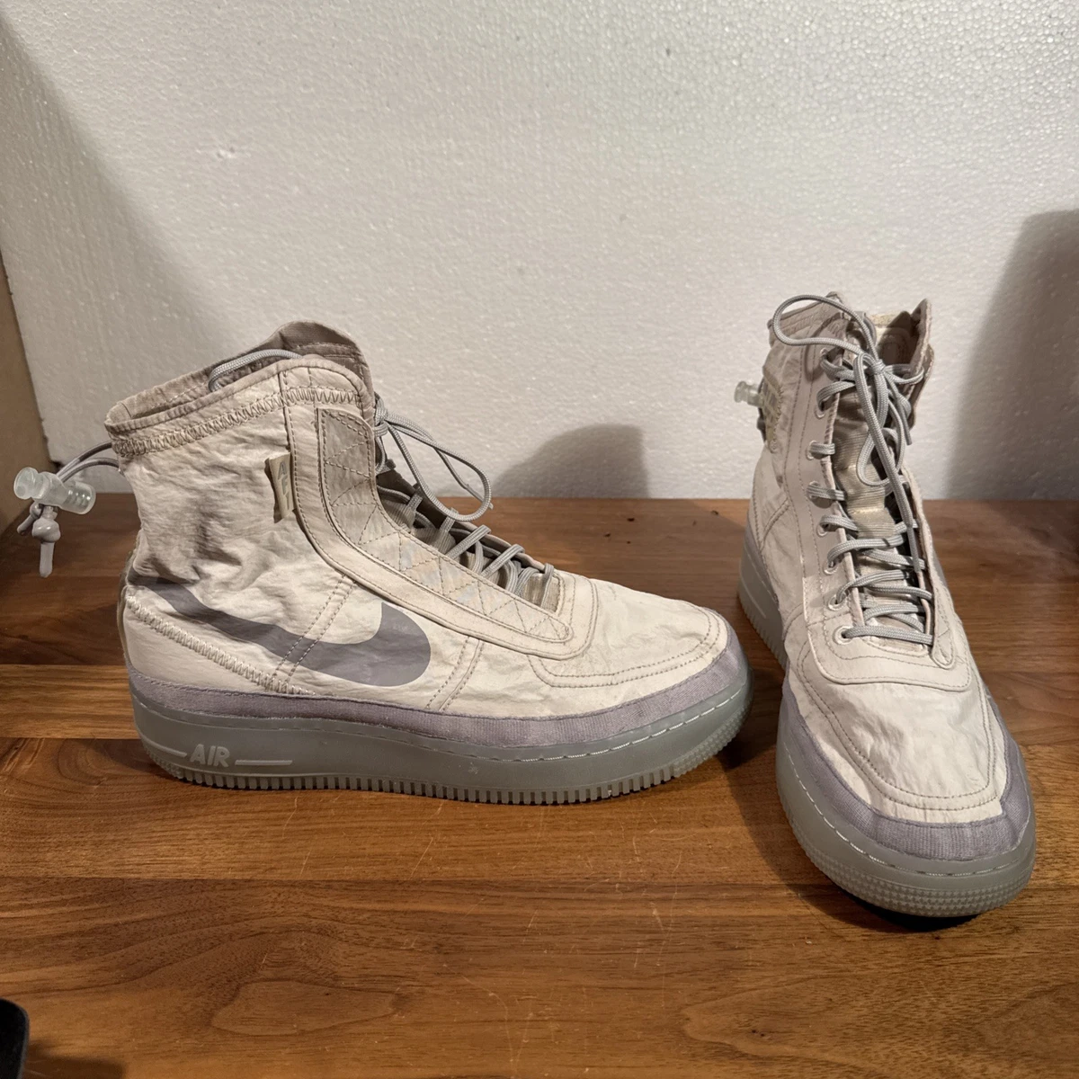 Preços baixos em Nike Air Force 1 Shell High Sail W | eBay