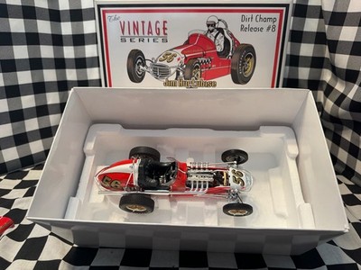 JIM HURTUBISE STERLING PLUMBING SPECIAL VINTAGE 1/18 DIRT CHAMP CAR BY GMP