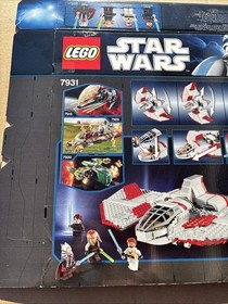 Lego Star Wars 7931 Jedi T-6 Shuttle Empty Box 