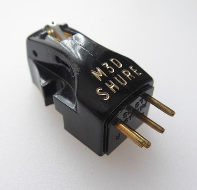 Shure M3D Cartridge bestückt mit M7D Stylus