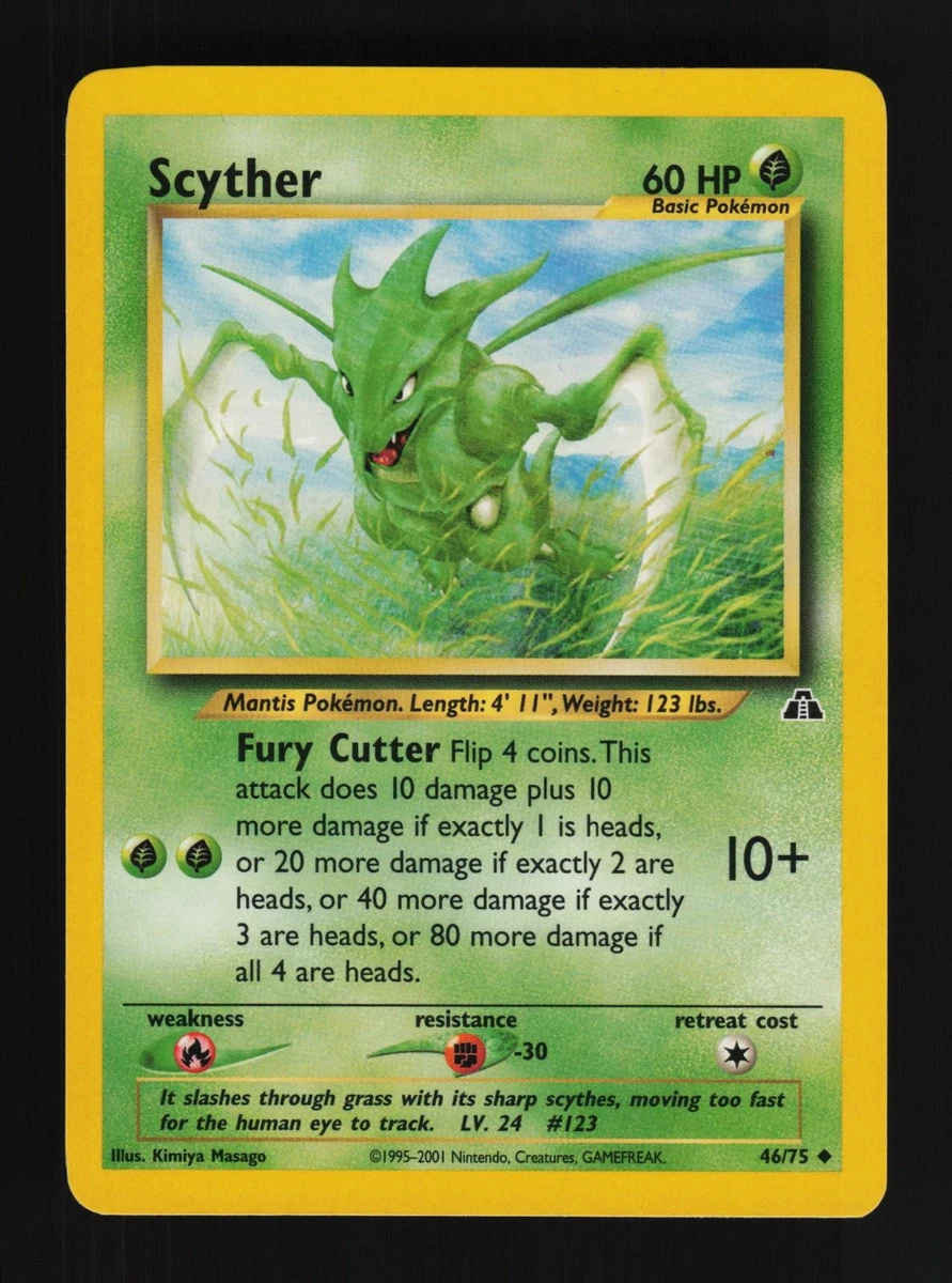 scyther pokemon card value - Scarlet & Violet - 151 - - 123/165 if heads prevent all effects of attacks Scyther 123 - Reverse Holofoil