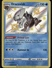 Dracovish Shiny Holo Rare Shining Fates Shiny Vault SV036/SV122 Water Pokemon Ca