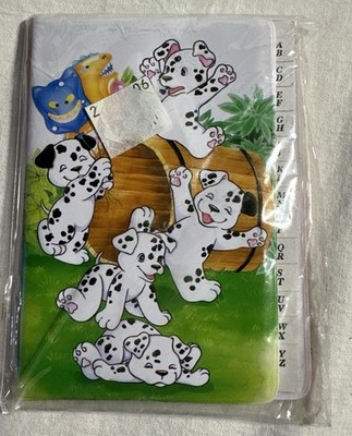 VTG 101 Dalmatians Puppy Dog Mini Address Phone Number Purse Book