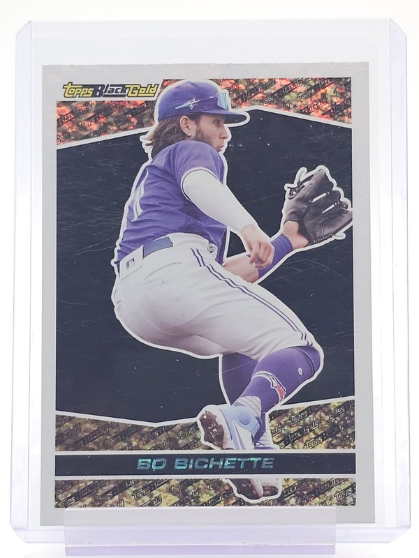 BO BICHETTE 2021 TOPPS BLACK GOLD #BG-12 BASEBALL TORONTO BLUE JAYS Q7183