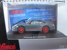 Schuco 1/87 Porsche 911 GT3 RS Gray Collection Edition