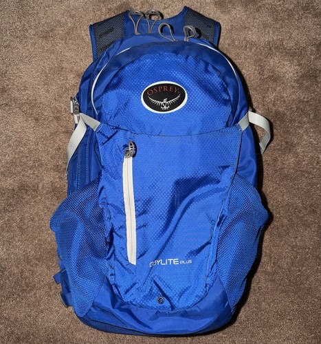 Osprey Daylite Plus Backpack Blue Grey 20L Hiking Lightweight Daypack Bag