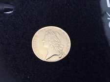 Two Guinea Gold Coin.   George ll 1738